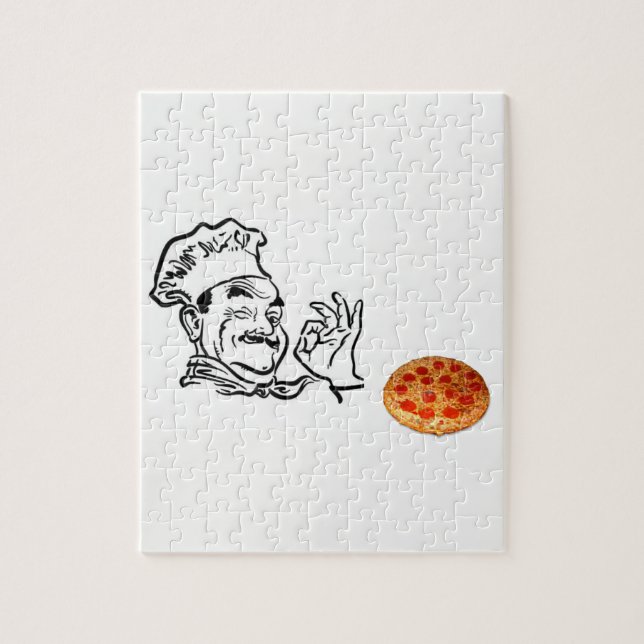 Jigsaw Puzzle Pizzaman (Vertical)