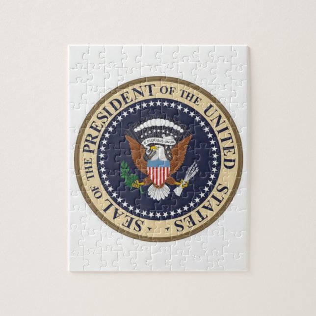 Jigsaw Puzzle President (Vertical)