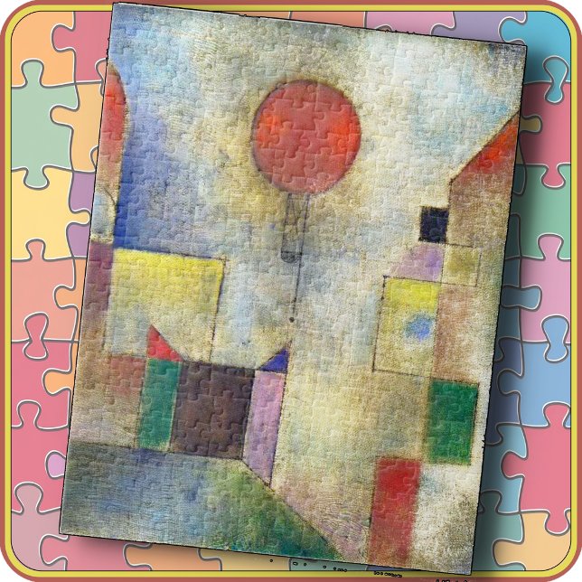 JIGSAW PUZZLE - "Red Balloon" - Paul Klee - 11x14 (Creator Uploaded)