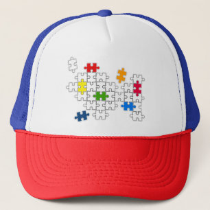 Jigsaw_Puzzle Trucker Hat