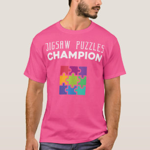 Jigsaw Puzzles Champion Jigsaw Puzzle T-Shirt