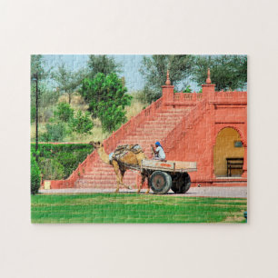 Jigsaw Rajastan Jaisalmer Dromedary Jigsaw Puzzle