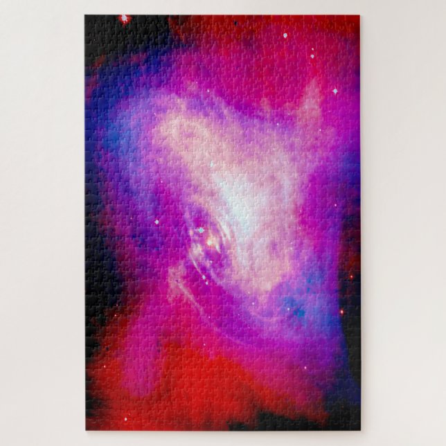 Jigsaws Crab Nebula. Jigsaw Puzzle (Vertical)
