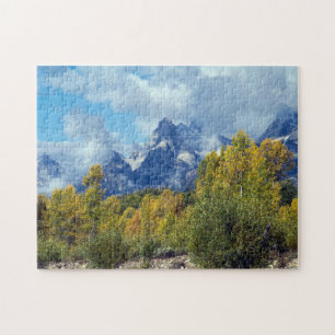 Jigsaws Grand Teton Park Wyoming. Jigsaw Puzzle