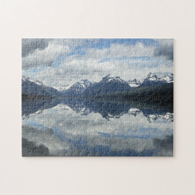 Jigsaws Lake McDonald Montana. Jigsaw Puzzle (Horizontal)