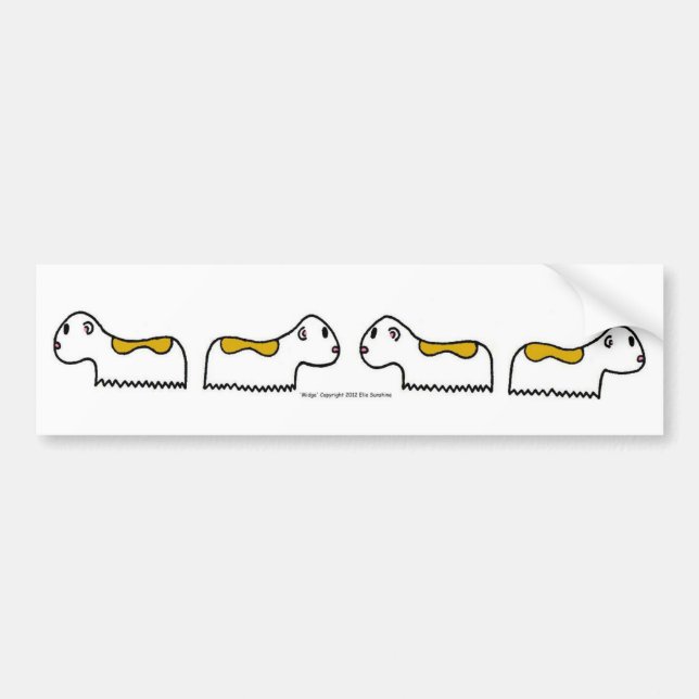 Jihn Dancing Bumper Sticker (Front)