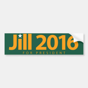 Jill 2016 bumper sticker