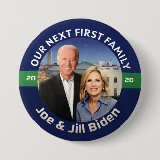 Jill and Joe Biden 2020 7.5 Cm Round Badge