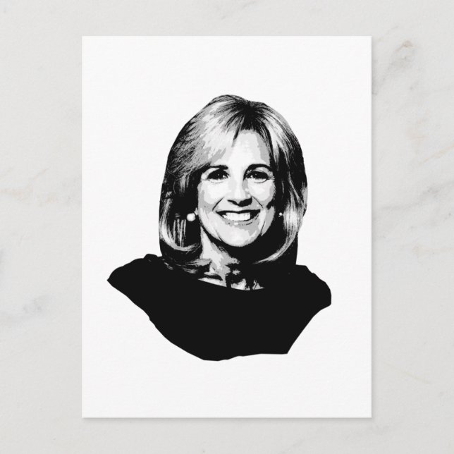 JILL BIDEN POSTCARD (Front)
