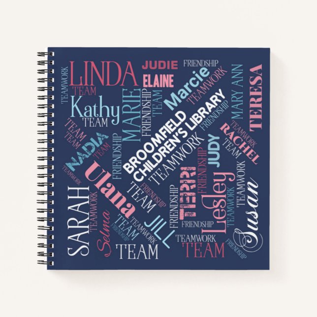 Jill Johnson Broomfield Children's Library 1 Notebook (Front)