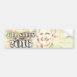 JILL STEIN 2016 Bumper Sticker - Digital Art