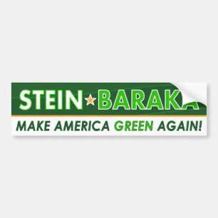 Jill Stein / Baraka - Green Party Bumper Sticker