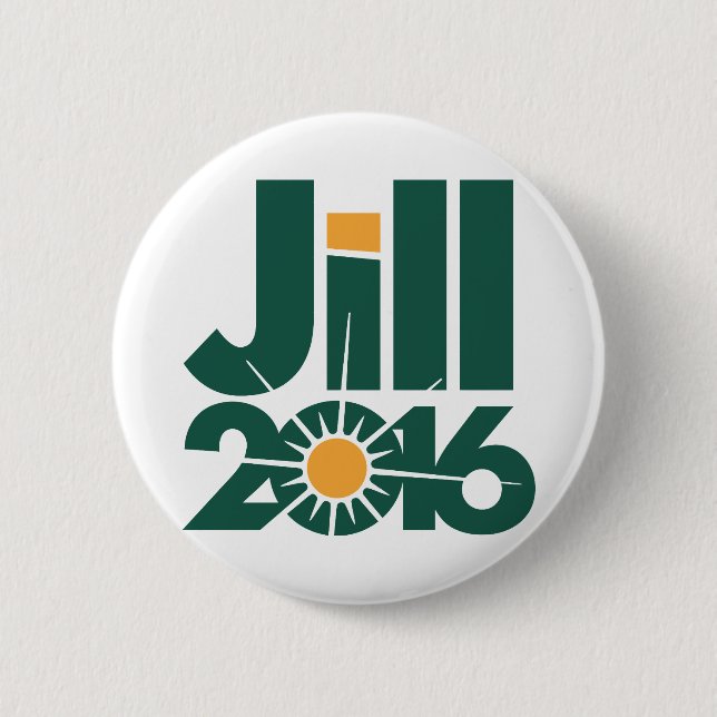 Jill Stein Campaign Logo 6 Cm Round Badge (Front)