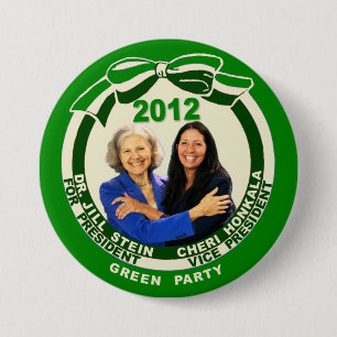 Jill Stein / Cheri Honkala 2012 7.5 Cm Round Badge