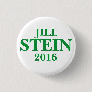 Jill STEIN FOR PRESIDENT 2016 3 Cm Round Badge