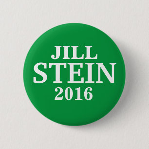 Jill STEIN FOR PRESIDENT 2016 6 Cm Round Badge