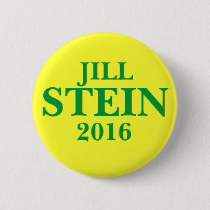 Jill STEIN FOR PRESIDENT 2016 6 Cm Round Badge