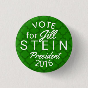 Jill Stein President 2016 Election Green Political 3 Cm Round Badge
