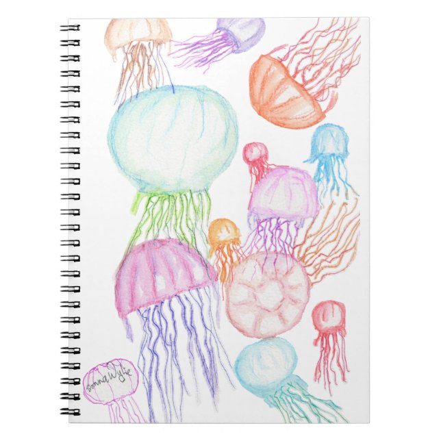 Jillions of Jellyfish Notebook (Front)