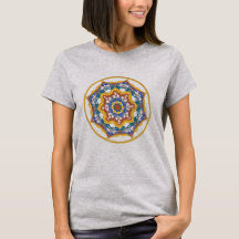 Jill's crochet mandala t-shirt