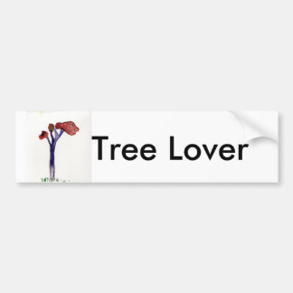JILL'S TREE, Tree Lover Bumper Sticker