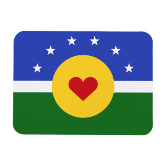 Jilltopia flag magnet