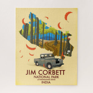 Jim Corbett National Park, Uttarakhand State Jigsaw Puzzle
