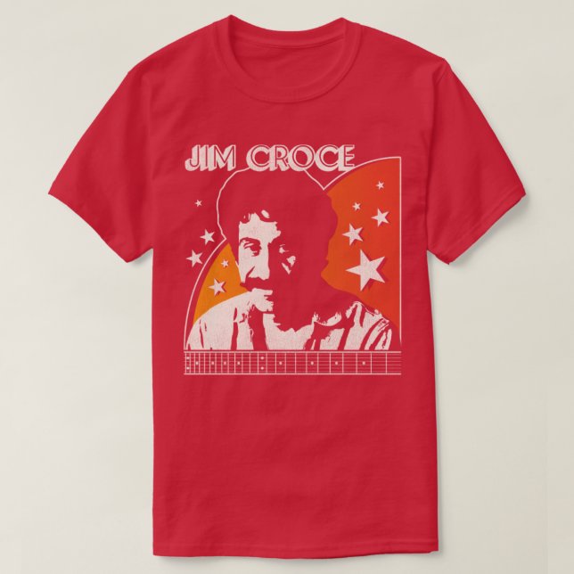 Jim Croce T-Shirt (Design Front)