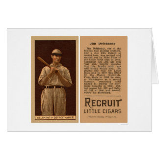 Jim Delahanty Tigers Baseball 1912