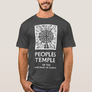 Jim Jones Peoples Temple Logo T-Shirt