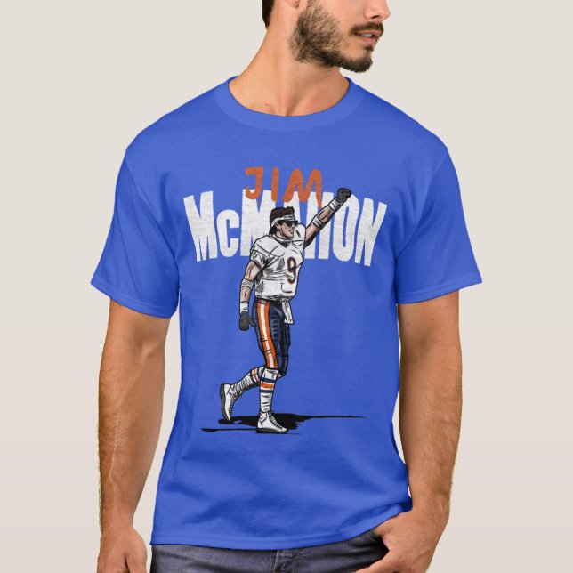 Jim McMahon Chicago Celebration funny T-Shirt (Front)