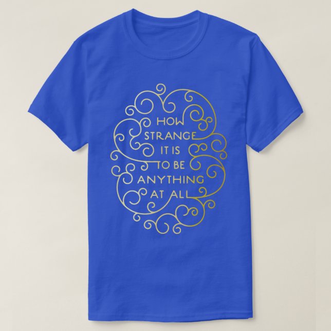 Jim Morrison Quote Type A T-Shirt (Design Front)