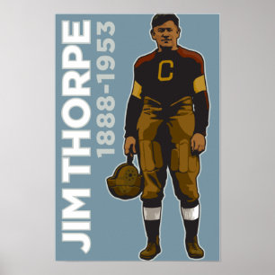 Jim Thorpe, All-American Poster