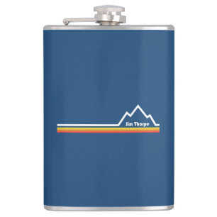 Jim Thorpe Pennsylvania Hip Flask
