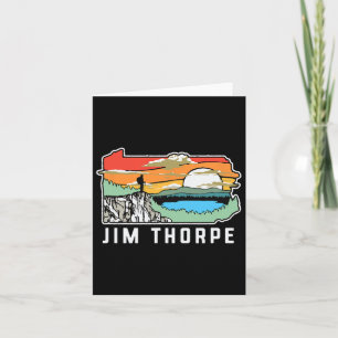 Jim Thorpe Pennsylvania Nature Outdoor Hiking  Card