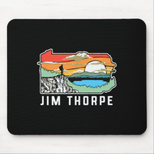 Jim Thorpe Pennsylvania Nature Outdoor Hiking Mouse Mat