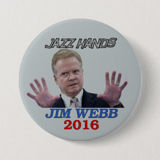 Jim Webb 2016 7.5 Cm Round Badge