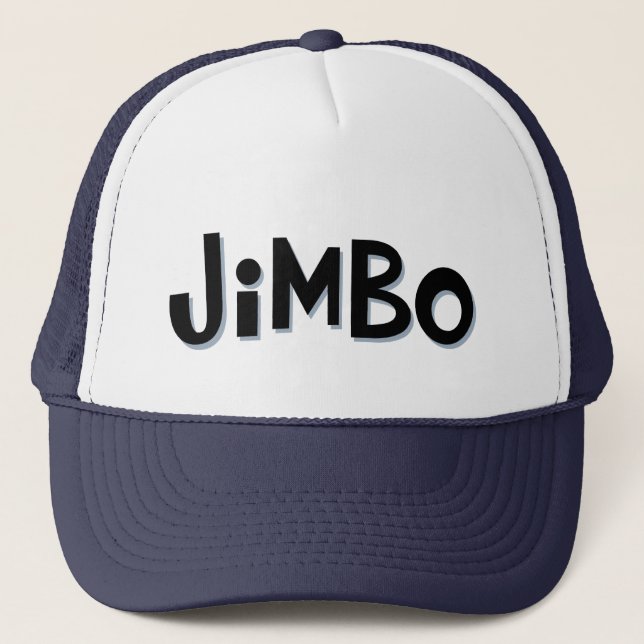 JIMBO Nickname Trucker Hat (Front)
