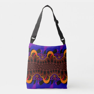 Jimette Colorful Design Tape-Bag Crossbody Bag