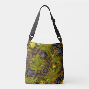 Jimette Colorful Design Tape-Bag Crossbody Bag