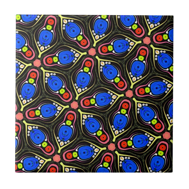 Jimette Design ceramic 2020 collection Tile (Front)