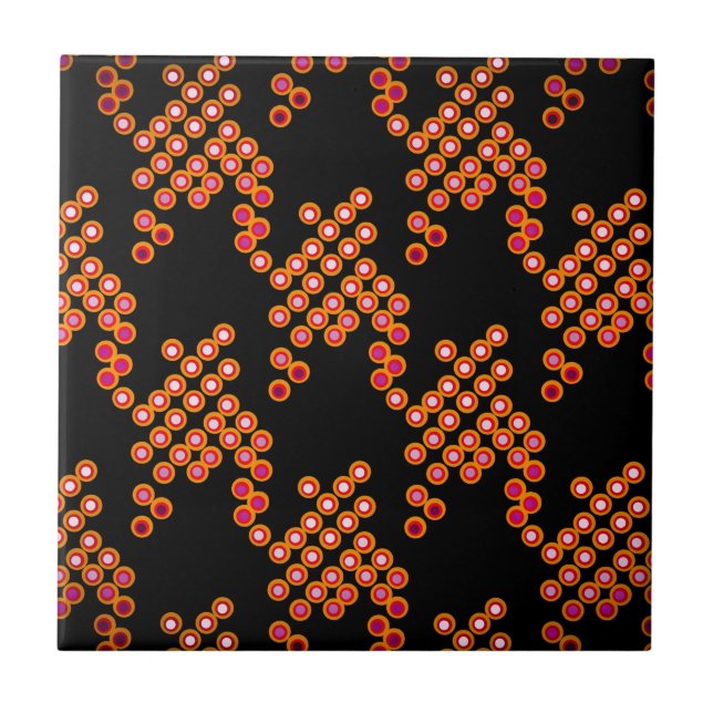 Jimette Design ceramic 2020 collection Tile (Front)