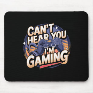 Jimino Uni-adult Gaming - Can't Hear You I'm Gamin Mouse Mat