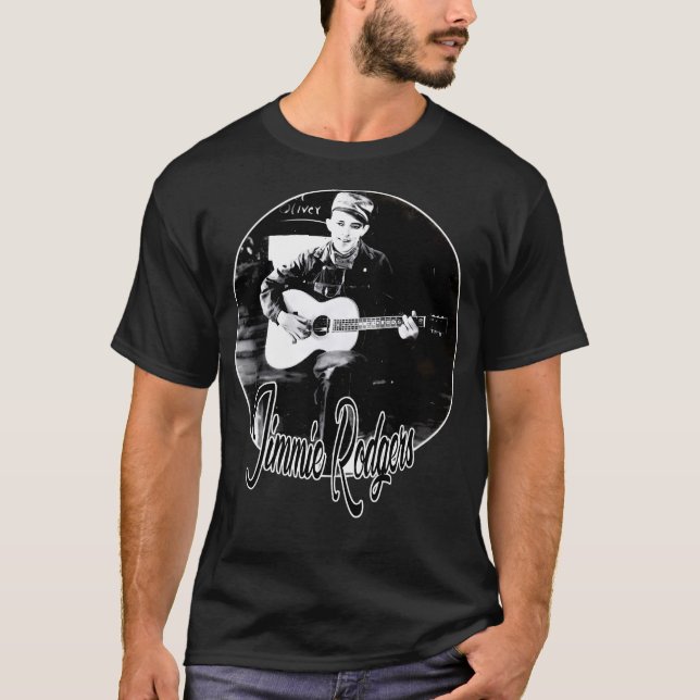 Jimmie Rodgers  The Father Of Country T-Shirt (Front)