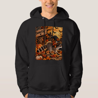 Jimmothy Cute Halloween Racoon Hoodie