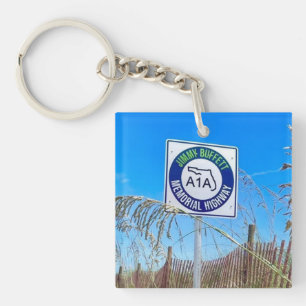 Jimmy Buffett Key Ring