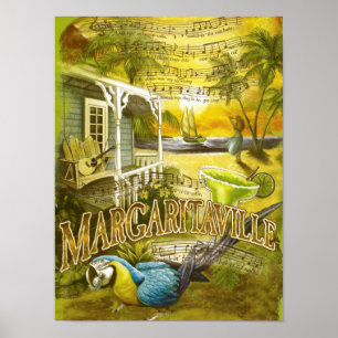 jimmy buffett lyrics poster