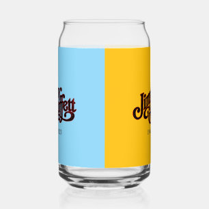 jimmy buffett margarita Island escapism Can Glass