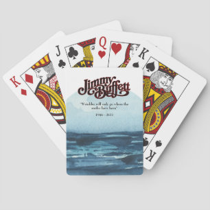 jimmy buffett margarita playing cards
