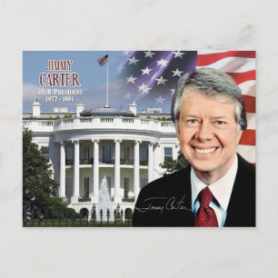 Jimmy Carter -  39th President of the U.S. Postcard